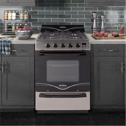 Cocina Florencia 5558f  Ee/Luz/R.F. Timer 56 Cm Inox - Imagen 4
