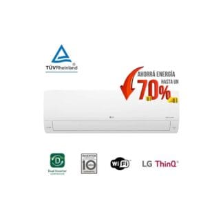 Split Lg 5500 Frío/Calor Dual Cool Inverter Wifi (S4W24K231E)