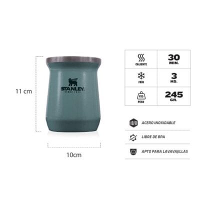 Mate Stanley 236ml Verde (09628001) - Imagen 2