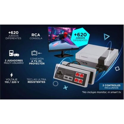 Consola Gadnic Gameboy2 Arcade Retro 620 Juegos - Imagen 4