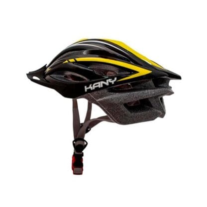 Casco Kany 56198 Mtb Talle L Negro Y Amarillo
