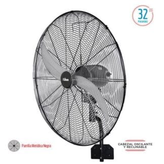 Ventilador Liliana 32" Pared 2 Aspas Metalicas 280 W (VWI32)