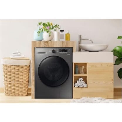 Lavarropas Samsung Inverter 7kg 1400rpm Inoxidable A+++ (WW70AA46BX) - Imagen 5