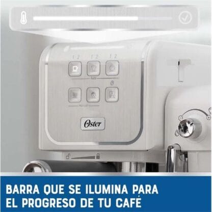 Cafetera Espresso Oster 6801w Molido/Nespresso Touch Blanca TOUCH BLANCA - Imagen 5