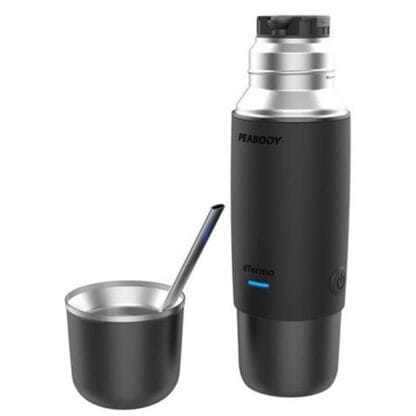 Termo Peabody Electrico C/Bombilla Negro (PEETL500N)