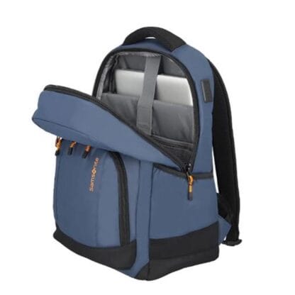 Mochila Samsonite Laptop Bp Acceleration Bravo Navy Blue - Imagen 2