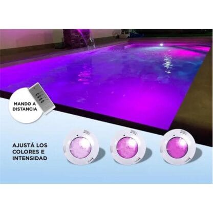 Luz Gadnic P/Pileta - 35w Rgb + Control (LUZPILE1) - Imagen 4