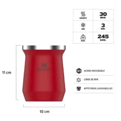 Mate Stanley 236ml Lava (09628056) - Imagen 2