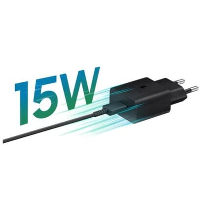 Cargador Samsung C/Cable-Type C 15w Negro (EP-T1510XBSGAR) - Imagen 3