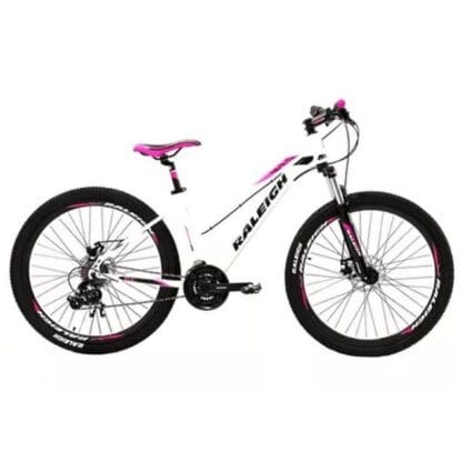 Bici Raleigh 2.0 R27.5 18" Dama. Blanco/Rosa **