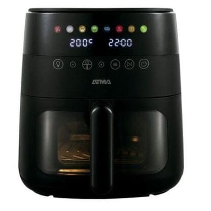 Freidora Atma 6 Lts C/Visor Negra (FR246ABP)