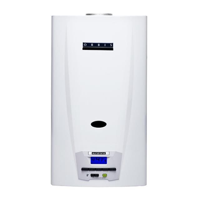 Calefón Orbis 14 Lts Digital Sin Piloto Tiro Natural Apto Apoyo Solar (315kso)