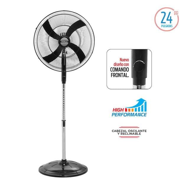 Ventilador de Pie Liliana 24" 4 Aspas (Vphp2416 )