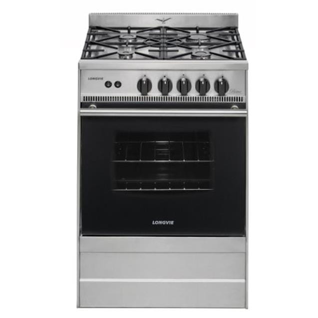 Cocina A Gas Longvie  56cm Bistro Inox (31501XS)