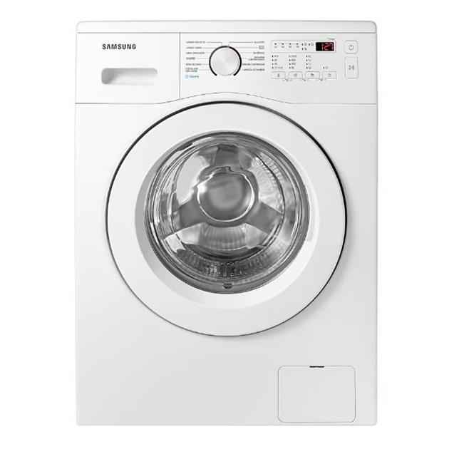 Lavarropas Digital Inverter Samsung Carga Frontal 6,5 KG 1000 RPM Blanco (WW65A4000EE)